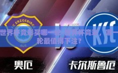 世界杯竞彩买哪一轮-世界杯竞彩，哪一轮最值得下注？