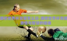 酒吧世界杯竞猜怎么玩-酒吧世界杯竞猜，激情与智慧的碰撞