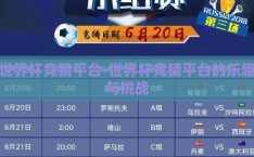 世界杯竞猜平台-世界杯竞猜平台的乐趣与挑战