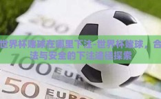 世界杯赌球在哪里下注-世界杯赌球，合法与安全的下注途径探索