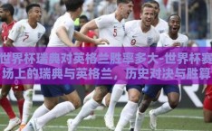 世界杯瑞典对英格兰胜率多大-世界杯赛场上的瑞典与英格兰，历史对决与胜算分析