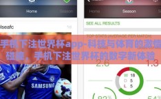 手机下注世界杯app-科技与体育的激情碰撞，手机下注世界杯的数字新体验