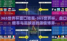 365世界杯盘口赔率-365世界杯，盘口赔率与足球迷的激情博弈