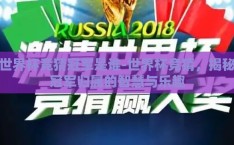 世界杯竞猜冠军是谁-世界杯竞猜，揭秘冠军归属的智慧与乐趣