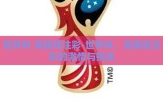 世界杯 竞猜投注彩-世界杯，竞猜投注彩的激情与挑战