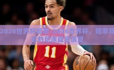 2026世界杯赔率-2026世界杯，赔率背后的足球盛宴展望