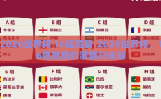 2026世界杯 16强竞猜-2026世界杯，16强竞猜的激情与未知