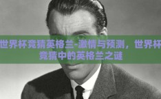 世界杯竞猜英格兰-激情与预测，世界杯竞猜中的英格兰之谜