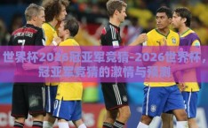 世界杯2026冠亚军竞猜-2026世界杯，冠亚军竞猜的激情与预测