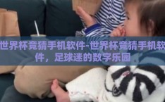 世界杯竞猜手机软件-世界杯竞猜手机软件，足球迷的数字乐园