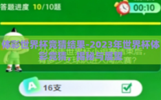 体彩世界杯竞猜结果-2023年世界杯体彩竞猜，揭秘与展望