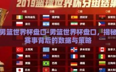 男篮世界杯盘口-男篮世界杯盘口，揭秘赛事背后的数据与策略