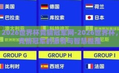 2026世界杯竞猜冠军网-2026世界杯，竞猜冠军的激情与智慧碰撞