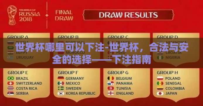 世界杯哪里可以下注-世界杯，合法与安全的选择——下注指南