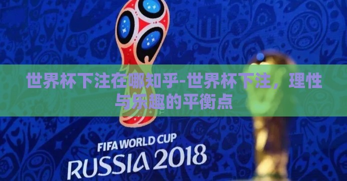 世界杯下注在哪知乎-世界杯下注,理性与乐趣的平衡点 世界杯下注在哪知乎-世界杯下注,理性与乐趣的平衡点