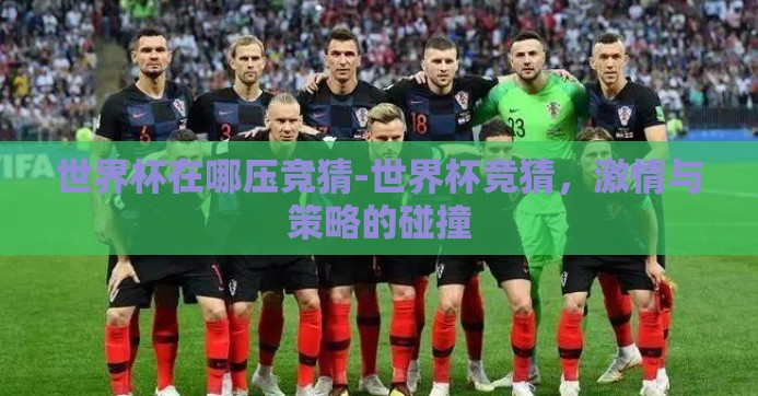 世界杯在哪压竞猜-世界杯竞猜，激情与策略的碰撞