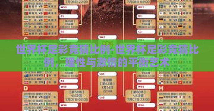 世界杯足彩竞猜比例-世界杯足彩竞猜比例,理性与激情的平衡艺术 世界杯足彩竞猜比例-世界杯足彩竞猜比例,理性与激情的平衡艺术