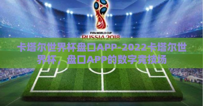 卡塔尔世界杯盘口APP-2022卡塔尔世界杯，盘口APP的数字竞技场